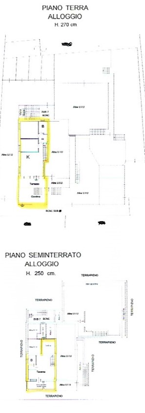 piantina immobile